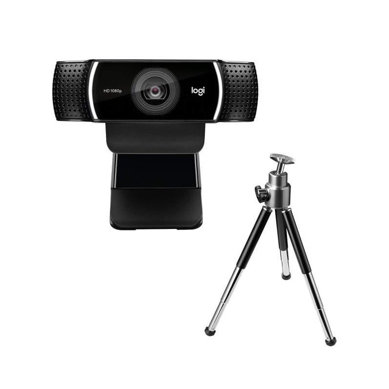 LOGITECH - Webcam Stream Full HD C922 Pro - Noir