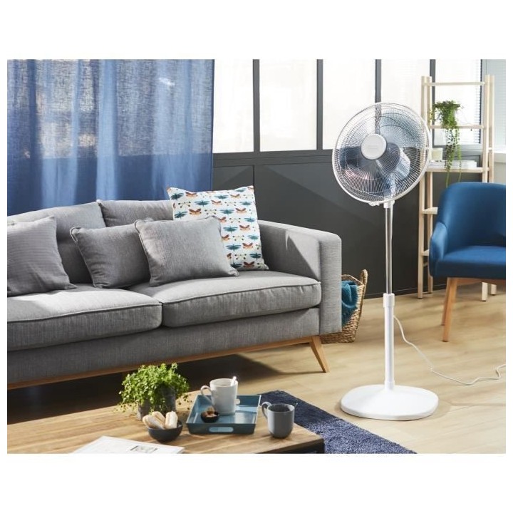 Ventilateur sur pied ROWENTA VU4410F0 Blanc