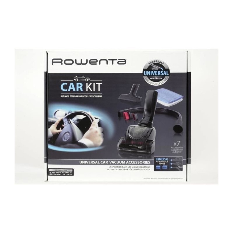 Kit accessoires aspirateurs pour voiture - ROWENTA