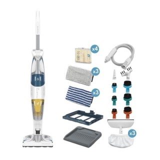 ROWENTA RY8561WH Clean&Steam Multi Nettoyeur vapeur 2 en 1, Nettoie, A