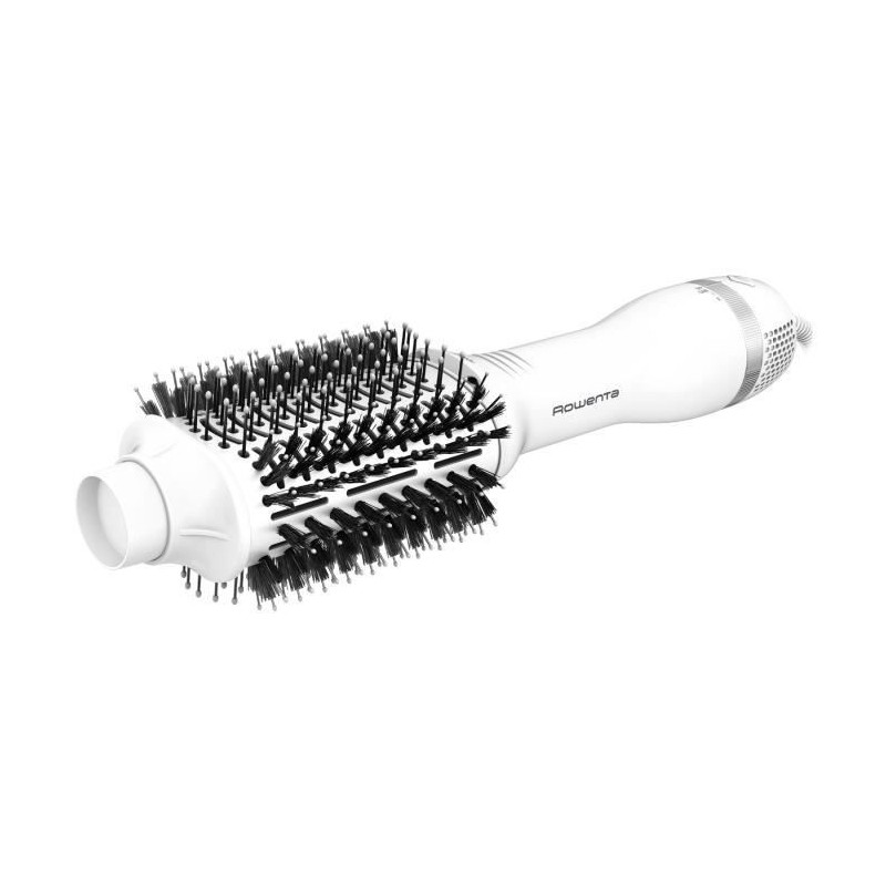 ROWENTA CF6130F0 Volumizer Brosse chauffante, Seche et coiffe simultanément, Booste le volume naturel des cheveux, Brosse ovale