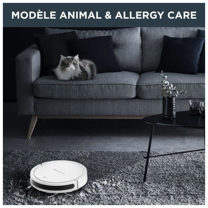 ROWENTA RR7387WH X-Plorer Serie 50 Aspirateur robot, Navigation métho