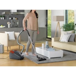 ROWENTA YY4473FE Power XXL Aspirateur avec sac, Capacité XXL de 4,5 L, Performant, Silencieux, Nombreux accessoires, Maison, Vo