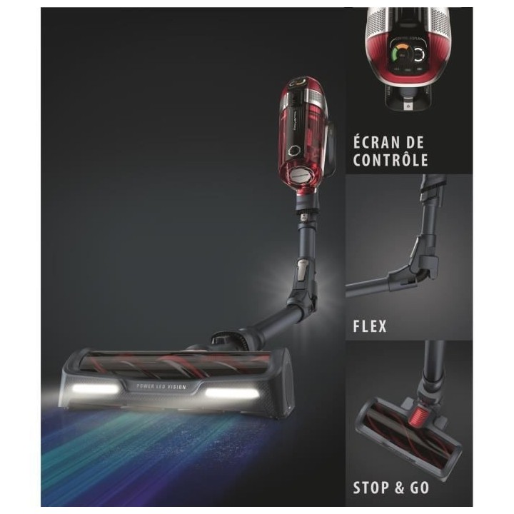 ROWENTA YY4890FE X-Force Flex 11.60 Aspirateur balai sans fil Animal K