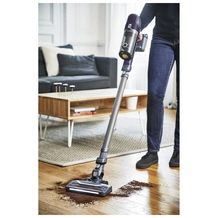 ROWENTA YY4982FE Aspirateur balai sans fil, Tube flexible, Aspiration