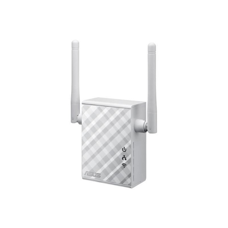 ASUS Répéteur Wi-FI Extender Wi-FI ASUS RP-N12 N300 Compatible Orange - Bouygues Télécom - SFR - Freebox - Routeurs toutes m