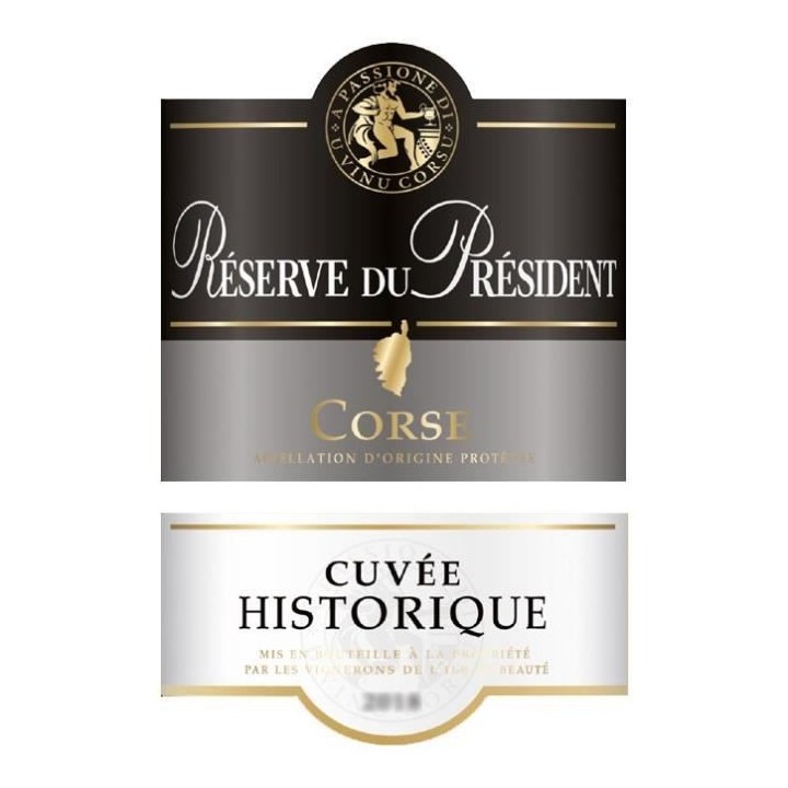 Réserve du Président Corse - Vin blanc de Corse