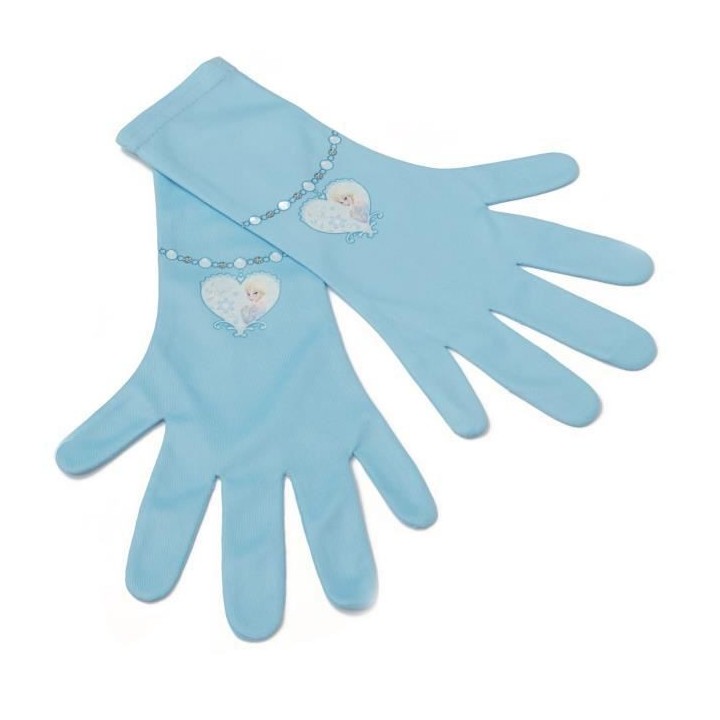 DISNEY Gants Elsa - Bleu