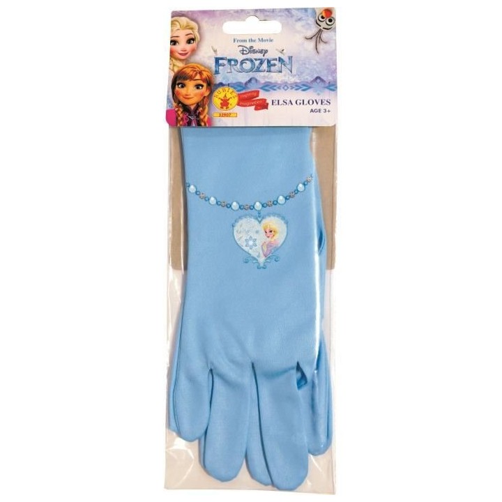 DISNEY Gants Elsa - Bleu