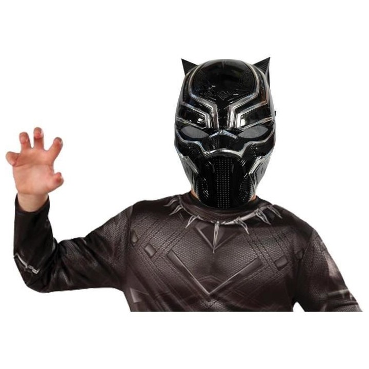 RUBIES Masque Black Panther métallique 1/2