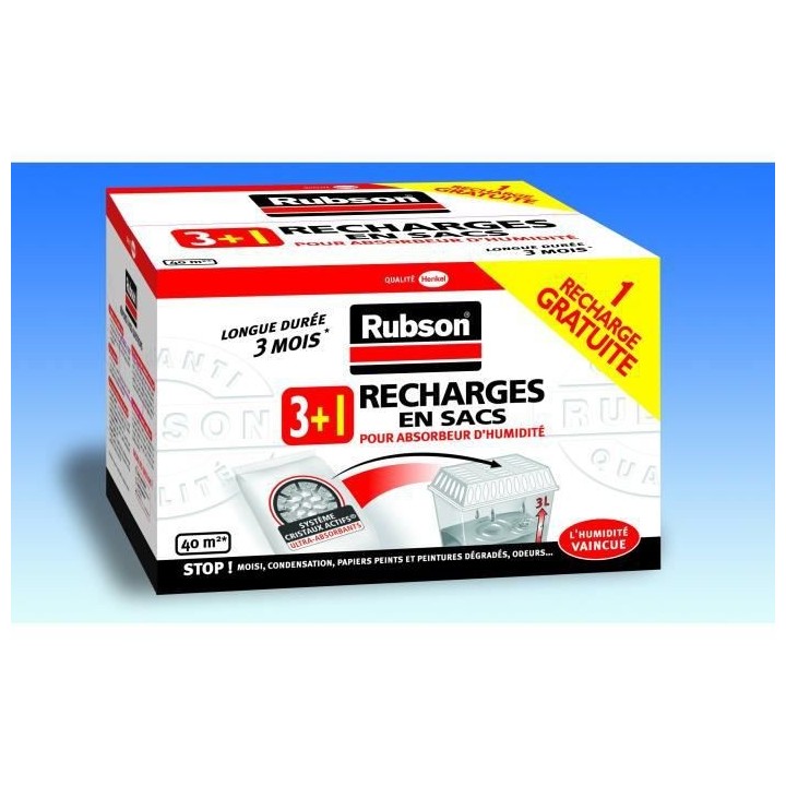 recharge sac 1 kg x 4 - RUBSON