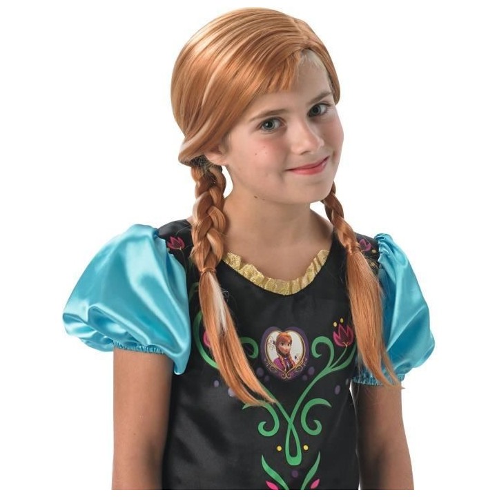 LA REINE DES NEIGES Perruque Anna