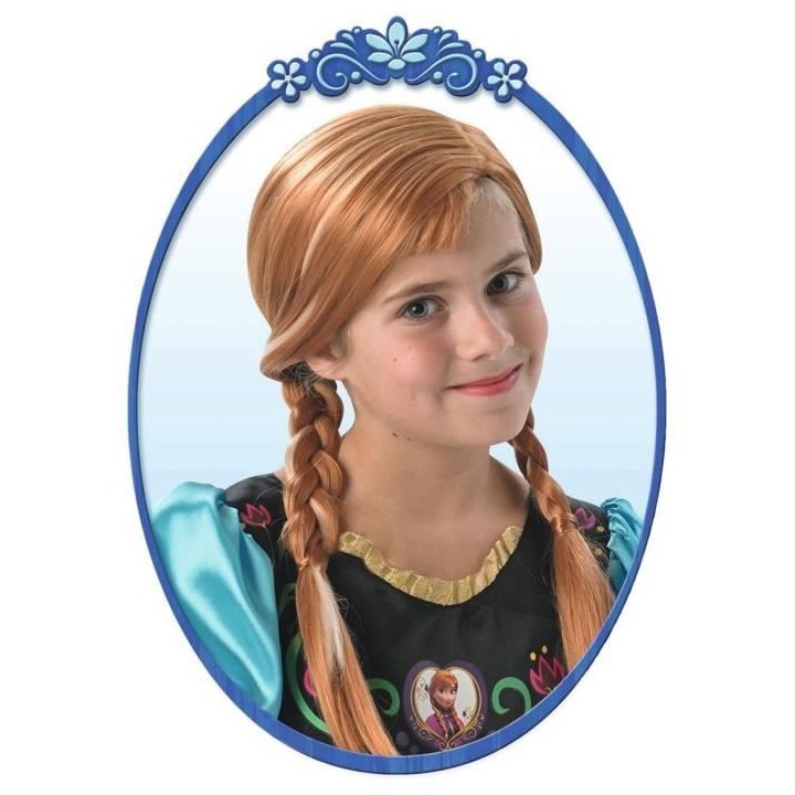 LA REINE DES NEIGES Perruque Anna