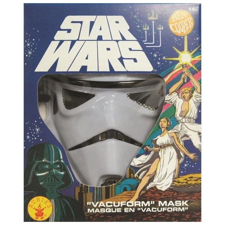 STAR WARS Masque Stormtrooper Vintage - Rubie's