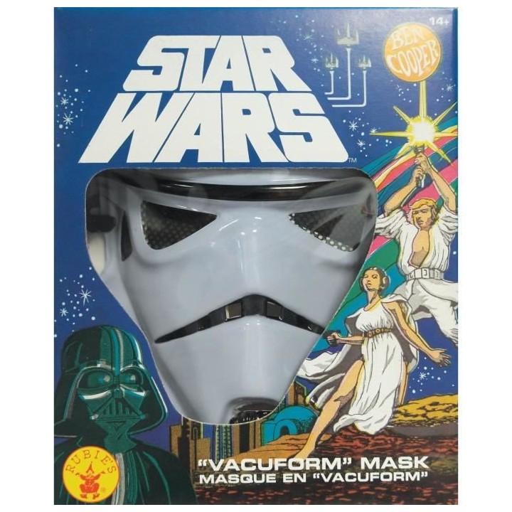 STAR WARS Masque Stormtrooper Vintage - Rubie's