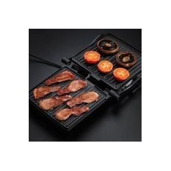 Russell Hobbs 17888-56 Grill 3en 1 CookAtHome Panini, Viande, Plancha Barbecue de Table, Grande Capacité