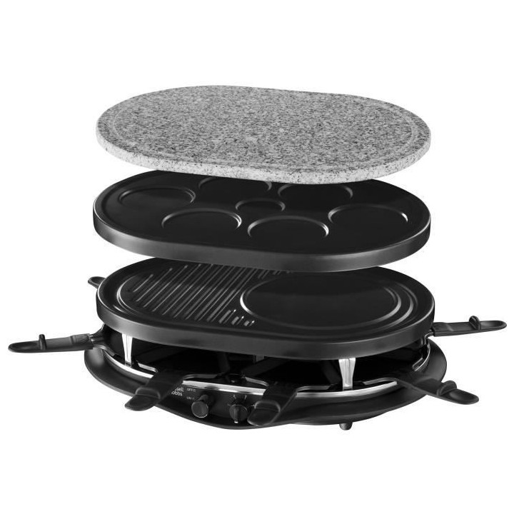Russell Hobbs 21000-56 Appareil Raclette Multifonctions Quatuor 1200W