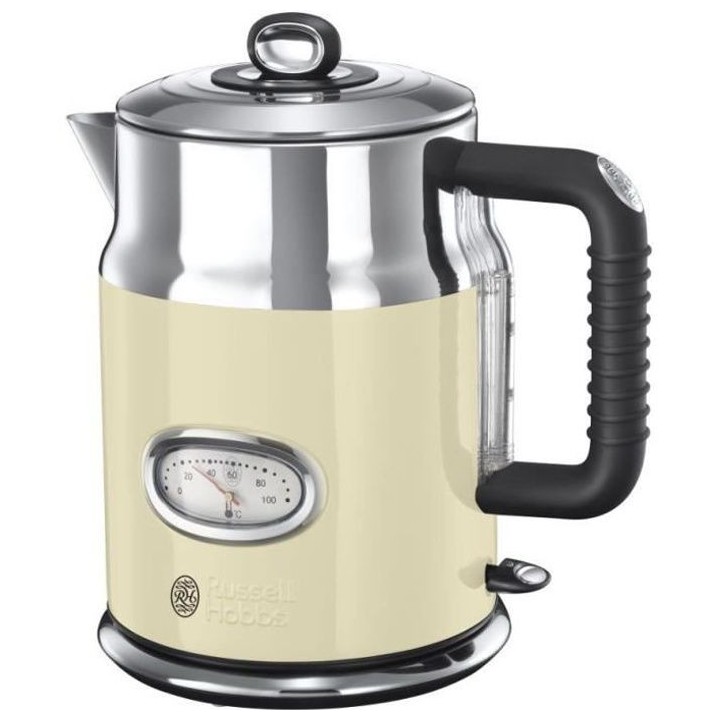 RUSSELL HOBBS 21670-70 - Bouilloire Retro - 1,7 L - 2400 W - Creme