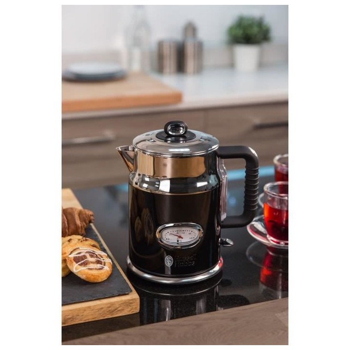 RUSSELL HOBBS 21671-70 Bouilloire Electrique 1,7L Rétro Vintage, Rapi