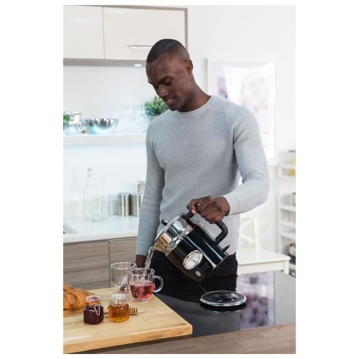 RUSSELL HOBBS 21671-70 Bouilloire Electrique 1,7L Rétro Vintage, Rapi