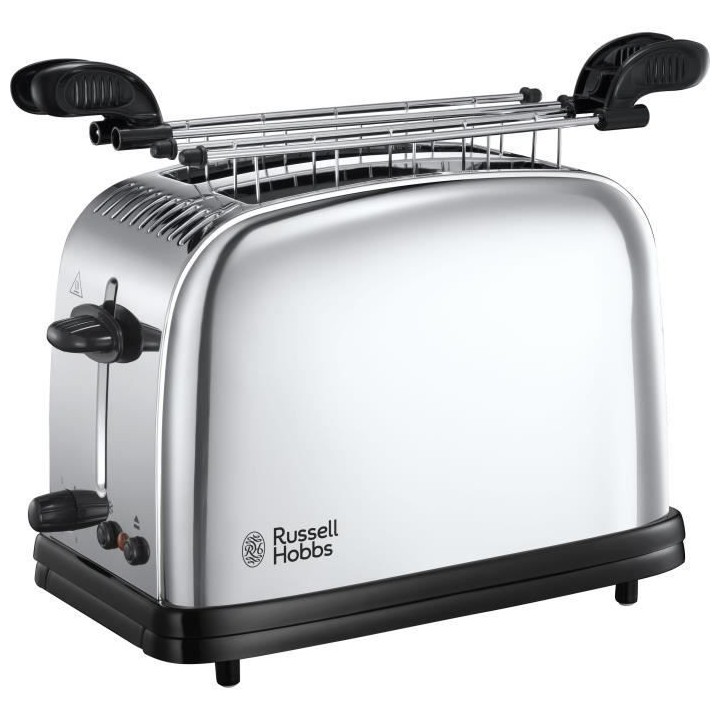 RUSSELL HOBBS 23310-56 Toaster Grille Pain 1670W Chester, 2 Fentes, Ch