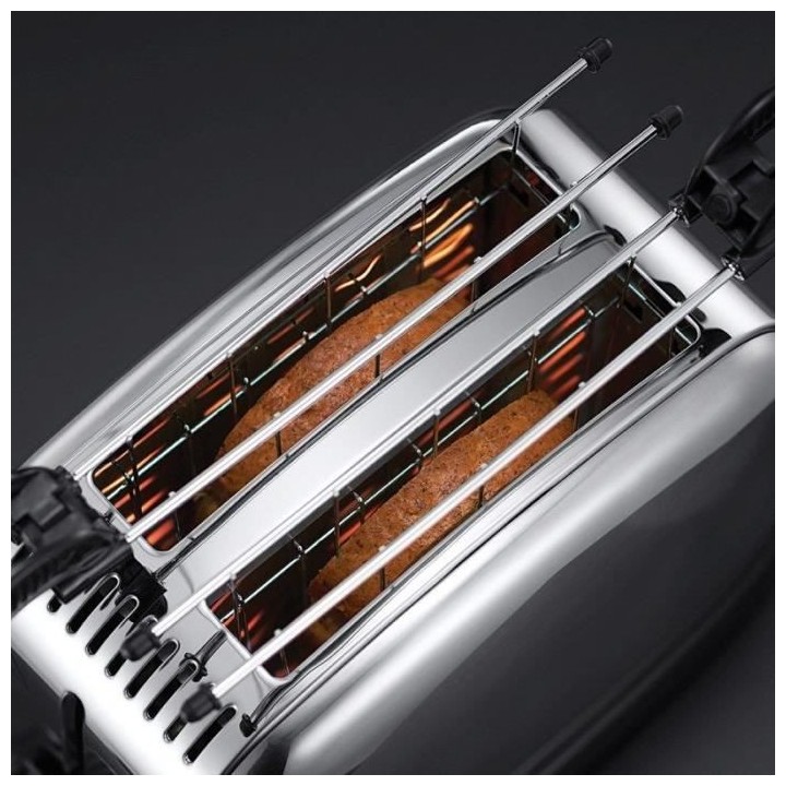 RUSSELL HOBBS 23310-56 Toaster Grille Pain 1670W Chester, 2 Fentes, Ch