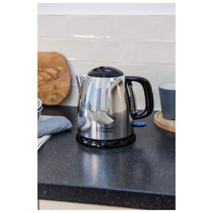 RUSSELL HOBBS 24990-70 Bouilloire Electrique Compacte 1L Victory, Ebul
