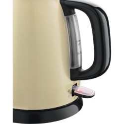 RUSSELL HOBBS 24994-70 Bouilloire 1L Compacte Colours Plus, Rapide, Filtre Anti-Calcaire Amovible, Niveau Eau Visible - Creme