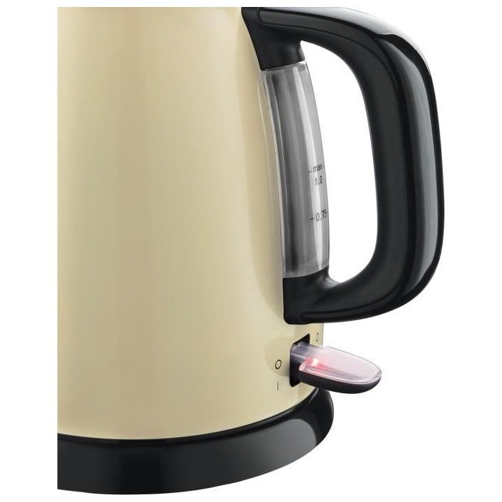 RUSSELL HOBBS 24994-70 Bouilloire 1L Compacte Colours Plus, Rapide, Fi