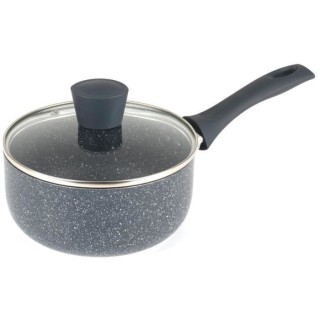 RUSSELL HOBBS RH00845EU7 - Casserole avec couvercle 18cm - Effet pierr