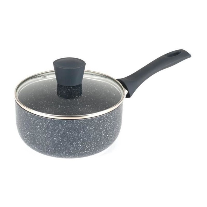 RUSSELL HOBBS RH00845EU7 - Casserole avec couvercle 18cm - Effet pierre