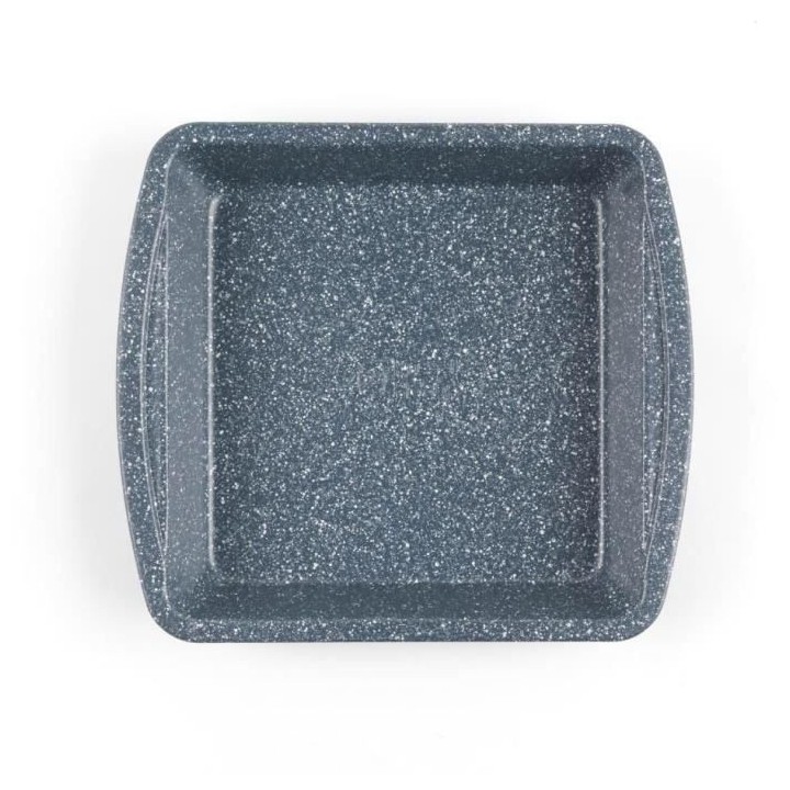 RUSSELL HOBBS RH00997EU7 - Plat carré a four 26cm effet pierre