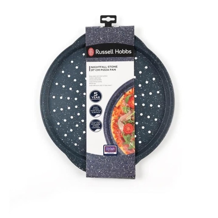 RUSSELL HOBBS RH01003EU7 - Moule a pizza 37cm effet pierre