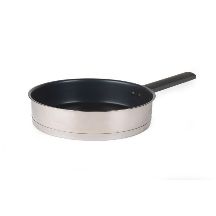 RUSSELL HOBBS RH01159EU7 - Poele en acier inoxidable 24cm - Qualité p