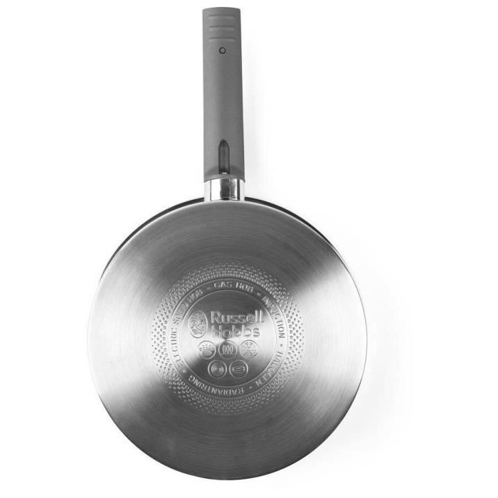 RUSSELL HOBBS RH01159EU7 - Poele en acier inoxidable 24cm - Qualité p