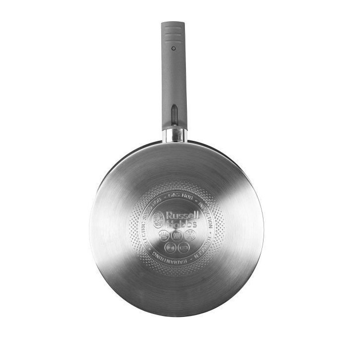 RUSSELL HOBBS RH01159EU7 - Poele en acier inoxidable 24cm - Qualité p