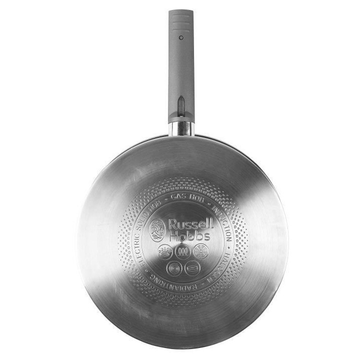 RUSSELL HOBBS RH01160EU7 - Poele acier inoxydable 28cm - Qualité pro