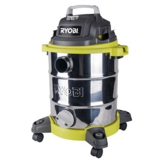 Aspirateur eau et poussiere RYOBI - RVC-1530IPT-G - Cuve inox - 30L (a