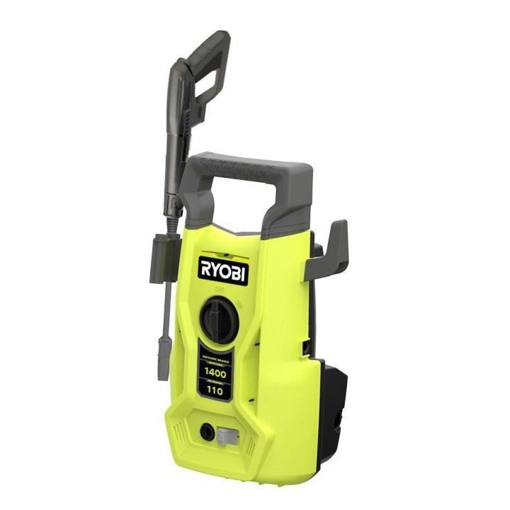 Nettoyeur haute pression RYOBI RY110PWA-P - 130 bars 1800W + 1 brosse