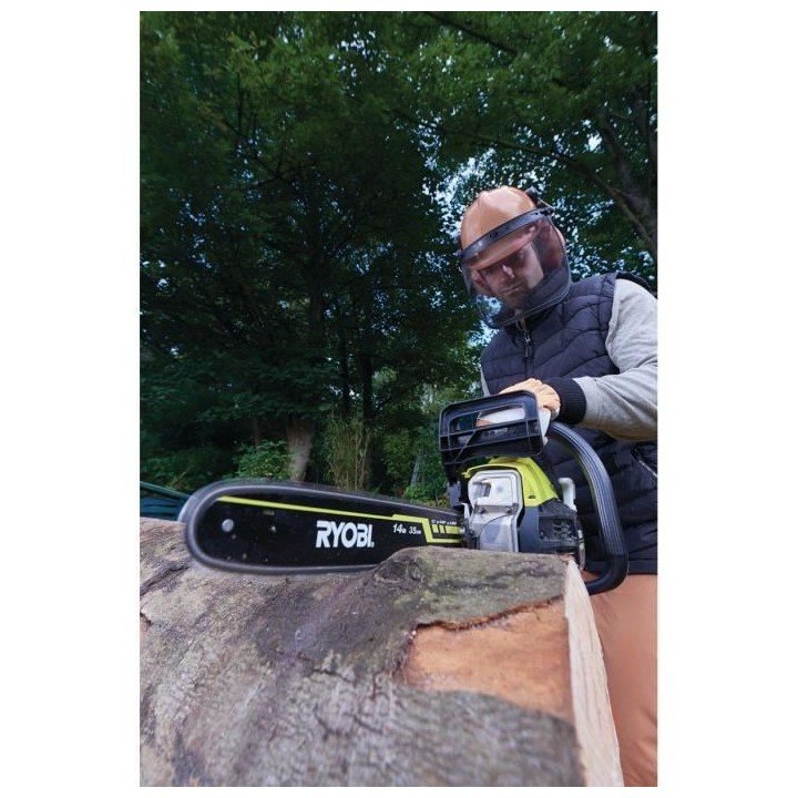 Tronçonneuse thermique RYOBI POWRXT 37 cm3 - Guide 35 cm