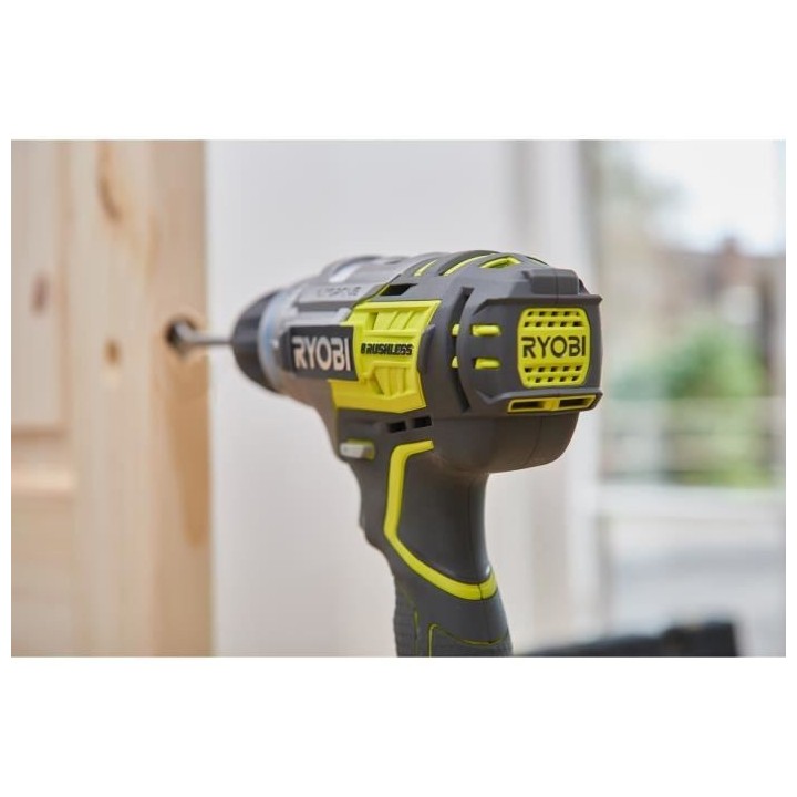 RYOBI Perceuse-visseuse a percussion Brushless - 18V - 60 Nm