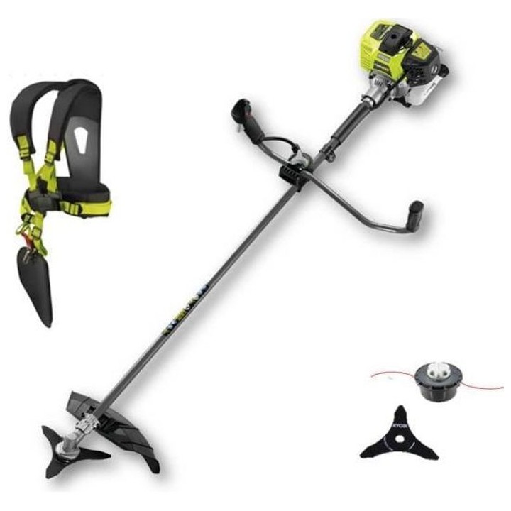 Débroussailleuse thermique RYOBI RBC52FSBO - 52cm3 2 temps - largeur