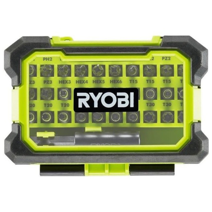 Coffret RYOBI 31 accessoires de vissages spécial impact RAK31MSDI