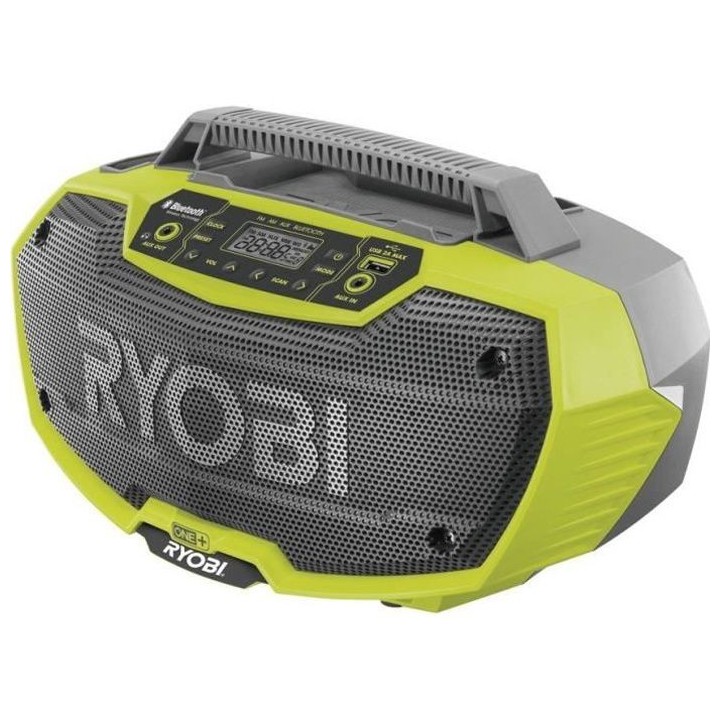 Radio d'atelier RYOBI stéréo 18V OnePlus - sans batterie ni chargeur