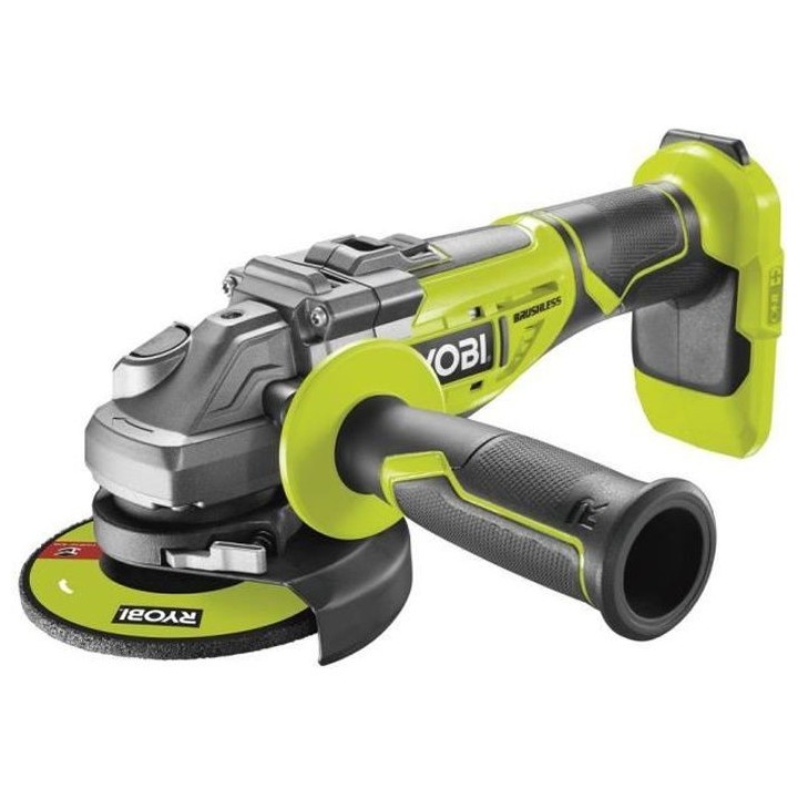 RYOBI Meuleuse d'angle nu Brushless - 18V - 125 mm