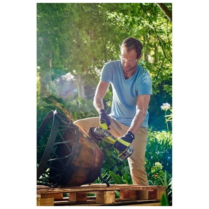 RYOBI Meuleuse d'angle nu Brushless - 18V - 125 mm