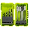 Coffret antichocs empilable RYOBI 12 accessoires de perçage bois RAK12SWD