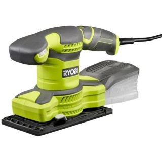 Ponceuse vibrante électrique RYOBI 280W - sac de transport - 30 abras