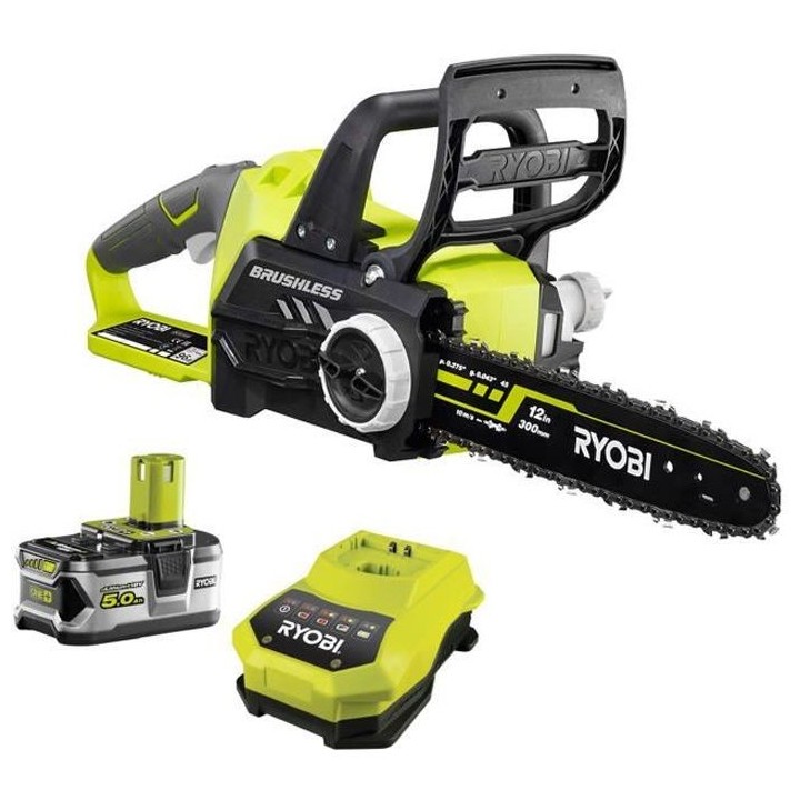 Tronçonneuse sans fil 18V ONE+ RYOBI RCS18X3050F - Brushless, Guide 3