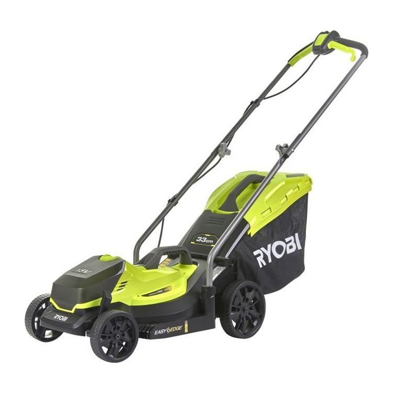 Tondeuse sur batterie 33cm de coupe RYOBI RLM18X33B40 - Livré avec 1 batterie 18V 4,0Ah